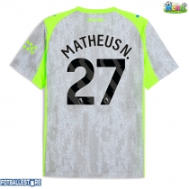 Manchester City Matheus Nunes #27 Tredjedrakt 2025-26 Kortermet